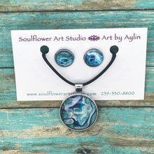 Load image into Gallery viewer, Ocean Vibes Necklace &amp; Earrings Set
