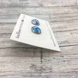 "Dreamy" Abstract Stud Earrings