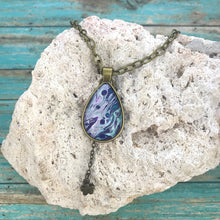 Load image into Gallery viewer, &quot;Purple Rain&quot; Wearable Art Necklace
