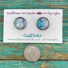 Load image into Gallery viewer, Artsy Abstract Cufflinks #103
