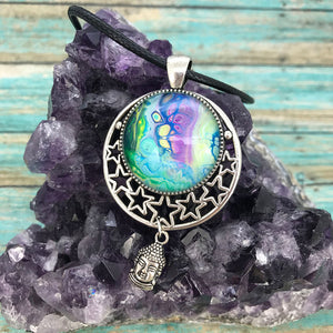 Little Buddha Wearable Art Necklace