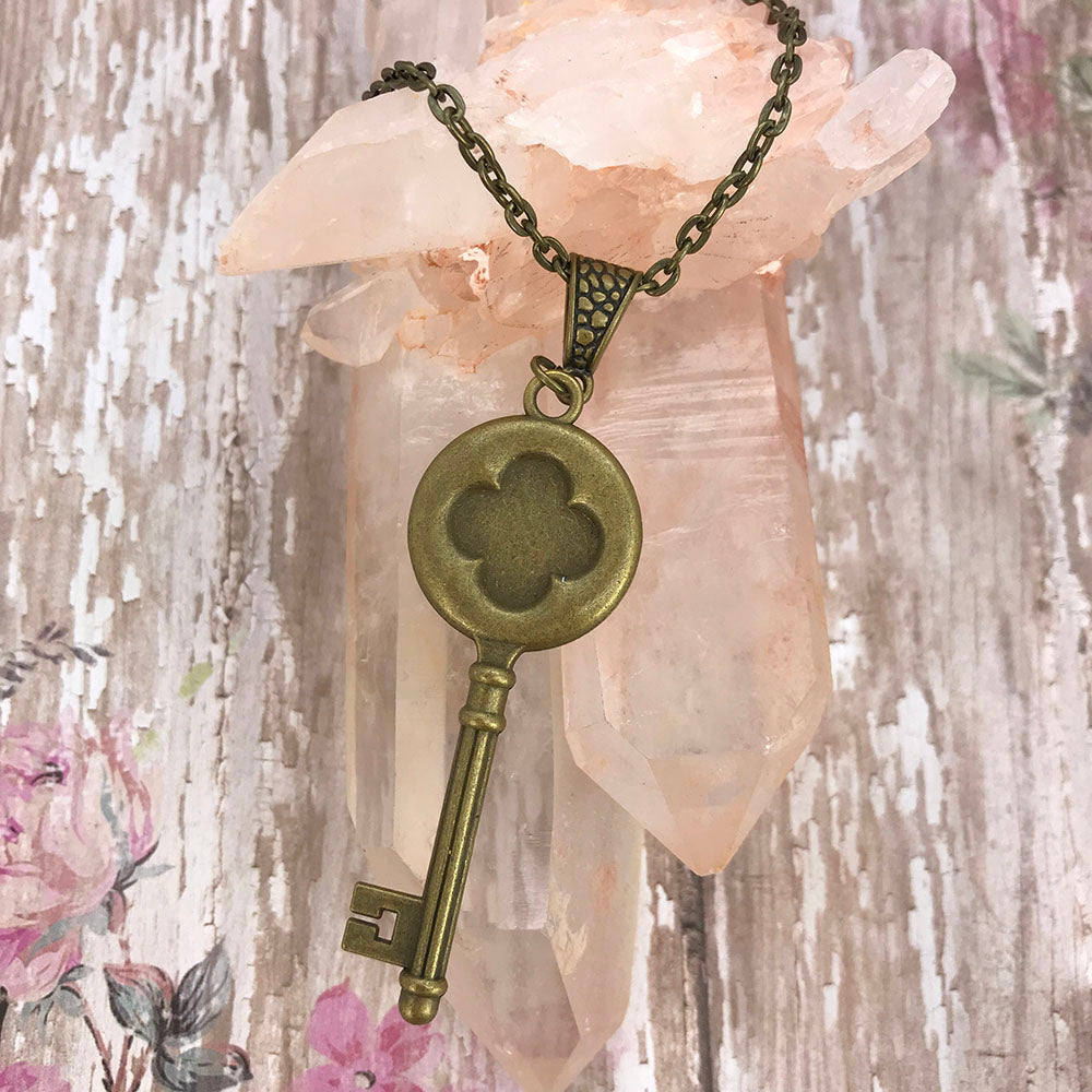 Candy Crush 2 Bronze Key Necklace